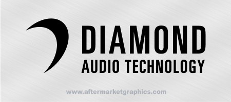 Diamond Audio Decals - Pair (2 pieces)